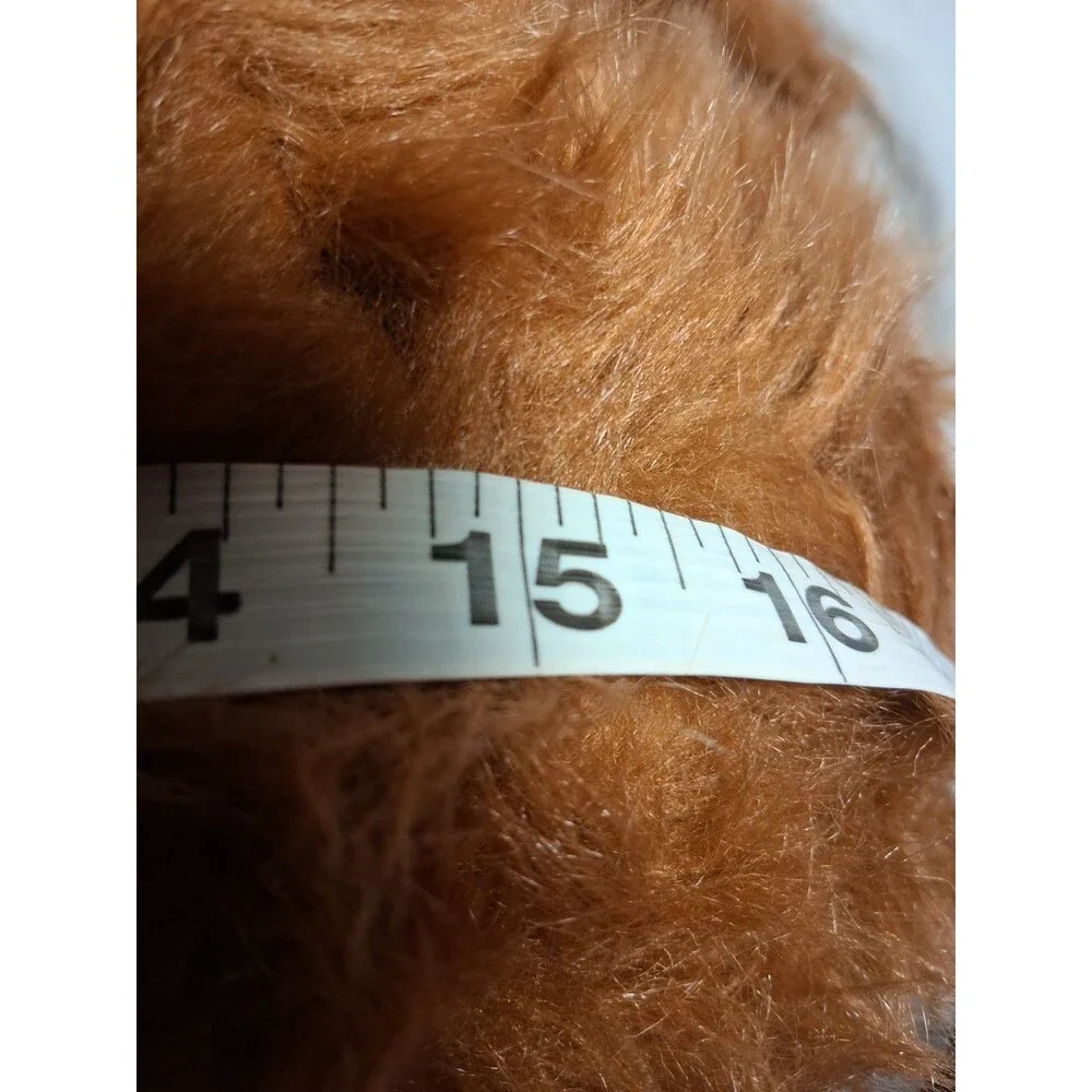 Aurora World‎ Sitting Bear Brown Beanbag Plush Stuffed Animal Toy Tag Removed